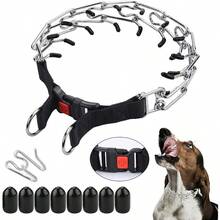 MEISO Collar De Entrenamiento para Perros Collar De Cadena para Adiestramiento De Perros Cadena De Acero Inoxidable Ajustables para Perros Pequeños Medianos y Grandes - Pago - Ver 1