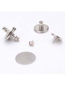 Magnetic Shower Curtain Hooks, Waterproof Curtain Clips, Bathroom Window Curtain Anti-Light Clips, Anti-Drift Magnetic Wall Hooks - Multicolor - View 9