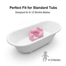 1pc Cute Inflatable Baby Seat, Portable Infant Dining Chair, Air Pressure Inflation Booster Seat - Multicolor - View 6