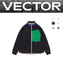 VECTOR MOTION Bahan Fleece Luar Ruangan Warna Kontras, Lapisan Dalam Jaket Ski, Menahan Kehangatan, Isolasi, Menyerap Kelembapan, Bernapas, Ringan, Nyaman, Untuk Ski Papan Tunggal/Ganda, Ski - Hitam - View 11