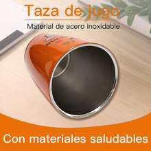 Vaso Capibara de Acero Inoxidable con Pajita y Tapa Transparente - Marfil - Viajes con capibaras - Ver 5