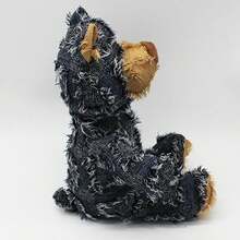 Pet Plush Toys, Durable Dog Chew Toys, Cute Beggar Bear Dog Squeaky Toys, Stuffed Plush Dog Toys Ideal Pet Gift For Small, Medium, And Large Breeds Blue S - 藍色 - 查看 8