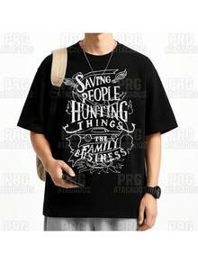 Paranormal Investigation Series T-Shirt Sam  Geek Unisex Men's Women's 100% Cotton Top Premium Streetwear New Release Immediate Shipping Various Colors!! Plus Size - <邪惡勢力3> - 查看 2