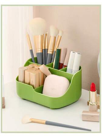 Versatile Cosmetic & Skincare Organizer - Portable Plastic Storage Box For Makeup, Toiletries, And More - Perfect For Bathroom, Bedroom, Office, Or Living Room