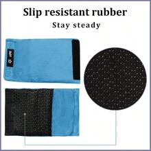 Almohadillas Universales de Terciopelo para Muletas y Fundas Antideslizantes para Mangos Accesorios de Almohadillado de Confort Premium para Muletas - AzulElctrico - Ver 5