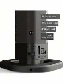 TV Sound System, Detachable 2-In-1 Wireless 5.3-Channel TV Sound System, 29 Inch 2.2-Channel TV Speaker, Supports Fiber Optic/AUX/USB