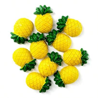 5/10개 파인애플 과일 냉장고 자석 화이트보드 자석 스티커 카툰 모양 냉장고 화이트보드 스티커 장식 주방