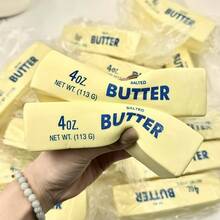 Adult Slow Rebound Butter Stick Stress Relief Toy - Cloud-Like Soft Sensory Stress Relief Tool With Slow Rebound Action, Easter And Christmas Stocking Stuffer Gift, Soothing Sensory Aid (Yellow) - Vàng 1 miếng - Xem 4