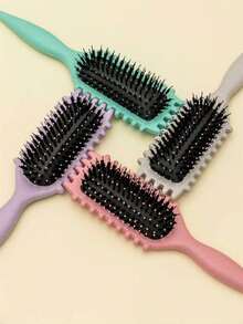 Hair Brushes-EU+UK 2026 Professional Curling Hair Brush, Creates Perfect Curls, Waves And Spiral Curls - Frizz-Free, Smooth And Easy To Comb, Salon-Level Styling - Multicolor - View 4