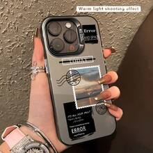 IMD Colorful Silvery Sky Photo Print Style Mobile Phone Case Suitable for Apple Series 11\12\13\14\15\16\17promax  Series A05/A15/A25/A35/A55/S23/S24Ultra - Negro - Ver 3