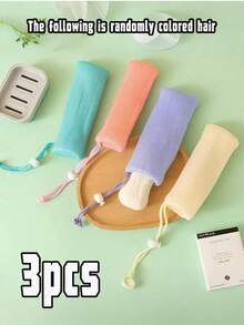 肥皂起泡网、泡沫网、肥皂起泡网、手揉泡沫洁面乳、洁面乳、肥皂袋、小网袋 - 均碼 - 查看 9