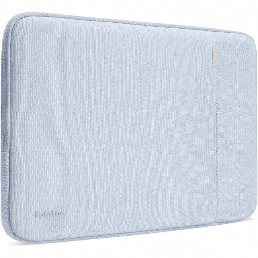 360° Protective Laptop Sleeve For 15-Inch  Air M4/A3241 2025 M3/A3114 2024 M2/A2941 2023 15-Inch  Pro A1990 A1707  XPS 15 Plus Laptop Water-Resistant Computer Case Bag - LightBlue - View 1