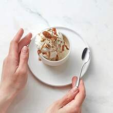 Coffee Spoons, Mini Espresso Spoon, 6 Pieces Stainless Steel Spoons Silverware Set, Dinner Spoon For Home, Kitchen Or Restaurant, Dishwasher  4.7 Inches,CoffeeSpoons-6 - 咖啡勺-6 - 查看 9