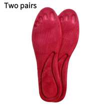 2 Pairs Of Winter Self-Heating Insoles, Thickened Non-Slip Memory Sponge Insoles, Warm Sports Insoles For Men And Women Thermal, Christmas Gifts, Winter Gloves - Multicolor - View 8