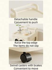 Drawer Cabinet With Wheel,3/4/5-Tier Sturdy Foldable Plastic Drawer Organizer Storage Cabinet - Easy-To-Install Rolling Cart Closet & Makeup Organizer With Smooth Drawers, Space-Saving Easy-Clean Room Decor For Bedroom Kitchen Kids Room Bathroom Entryway Office And More - Nhiều màu - Xem 11