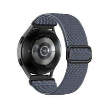 20mm Breathable Woven Strap, Suitable For Sams Ung Galaxy Watch 6/5/4 40mm 44mm/Watch 5 Pro 45mm/Watch 6/4 Classic 43mm 47mm 42mm 46mm/Active 2/Active/Watch 3 41mm/Hua Wei Watch GT3/Huami Amazfit GTS 3/Garmin Elastic And Stylish Sports Strap, Solid Color Replacement Strap, Perfect For Outdoor Sports And Daily Wear - 20mm - View 13