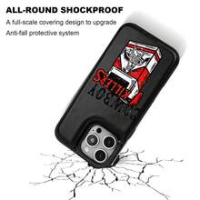 Cowboy Retro Coors  Beer Lover Cow  Vintage Western Style Card Holder Wallet Aesthetic Pattern Black Casing For Iphone 16 15 14 13 12 PRO PLUS MAX PU Leather Stylish Gift Shockproof Protection Anti-Drop Protective Protector Phone Cases Shell Cover - 黑色 - 查看 9