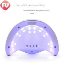 48w Nail Dryer With Timer, White - White - View 4