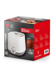 Yoghurtmaskin med indikatorlampa, 1L kapacitet, vit Zilan ZLN6098 - EU F-typkontakt (220-240V) - Visa 3