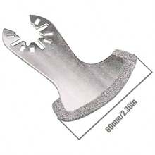 3Pcs Segment Swing Grit Grout Saw Blades Oscillating Multi Blade Accessories Compatible With Black Decker Compatible With Compatible With - Initial - View 5