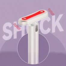 Aedwdpe EMS Microcurrent Heated Eye Massager - Eye Cream Infuser Beauty Device For Daily Eye Care & Relaxation - 粉色 - 查看 3