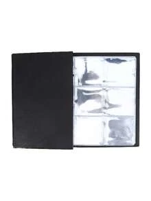 1本带硬币翻盖夹的硬币册，适用于纸板套，60个口袋，可存放5 x 5.5厘米的硬币，是硬币收藏的理想之选。完美搭配订书钉固定的聚酯薄膜翻盖套使用，可安全存放您的硬币。 - 彩色 - 查看 8