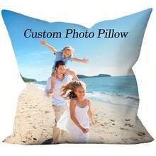 1pc Custom Peach Skin Photo DIY Pillowcase, Single-Sided Print Pillow Cover For Loved Ones, Pets Or Friends. Suitable For Wedding, Festival, Mother's Day, Father's Day, Thanksgiving Day, Living Room Sofa, Bedroom, Headrest, Decorative Cushion Cover, All Seasons. Soft Custom, Personalized Ideal Gifts For Him Her, Boyfriend, Girlfriend - Multicolor - View 13