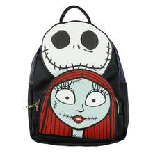 Disney The Nightmare Before Christmas Jack And Sally Mini Backpack Purse - 黑色 - 查看 2