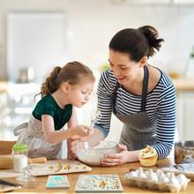 月亮、星星、太阳造型硅胶模具，云朵翻糖蛋糕模具，糖果粘土模具，硅胶月亮巧克力模具，适用于蛋糕装饰、纸杯蛋糕、DIY手工、翻糖、粘土 - 彩色 - 查看 7