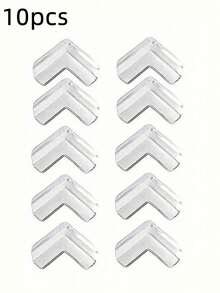Random Style High Adhesive Gel Transparent Corner Guards, Suitable For Tables, Furniture And Glass Cabinets - Anti-collision Corner Guard - View 12