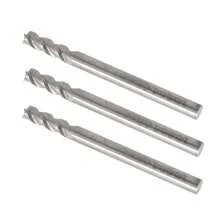3 Pieces YG1-28558-3 Tungsten Steel Milling Cutter Aluminum Carbide End Milling Cutter For Aluminum - Silver - View 9