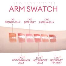 J.M.C.Y 透明唇彩，保湿，不晕染，镜面般光泽唇釉，唇部精华，学生唇膏 - D03 ROSEJELLY - 查看 5