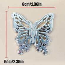 Butterfly Phone Holder, Electroplated Adhesive Desktop Tablet Stand, New Luxury INS Style - Multicolor - View 6