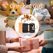17 Sizes Light Up Crochet Hooks 2.5mm~14.0mm, Rechargeable Light Up Crochet Hooks With Case - Orange - View 7