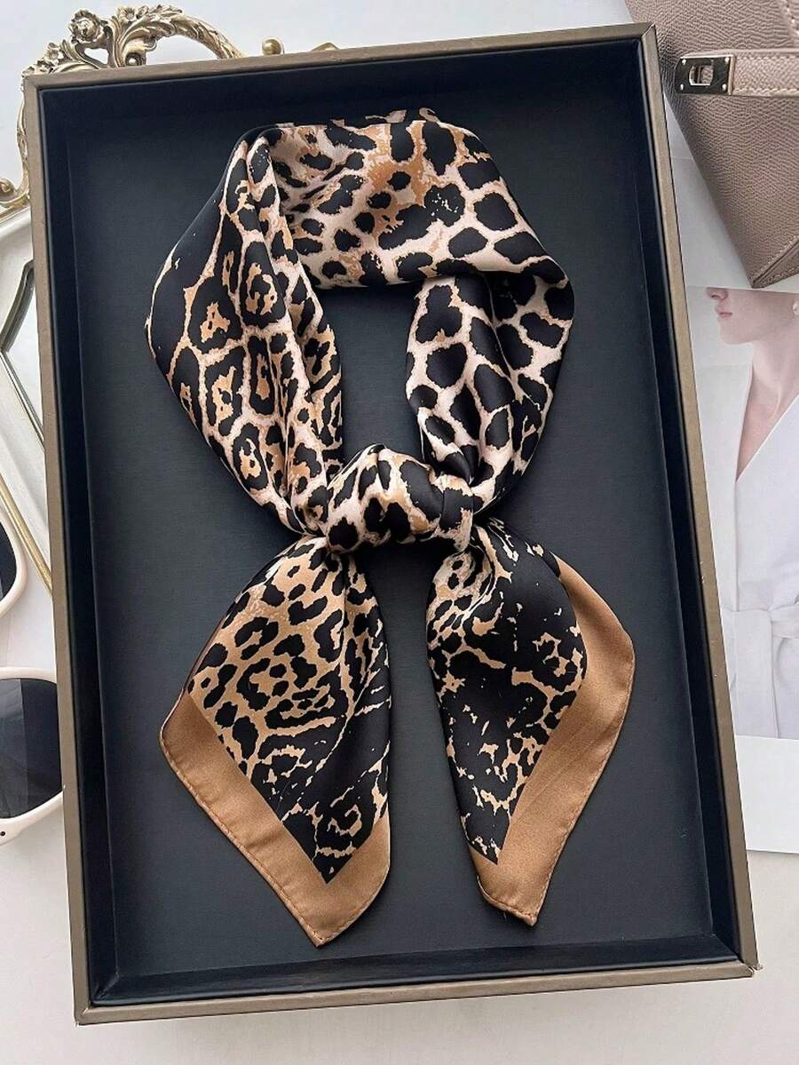 Women's Printed Rayon Headscarf Scarf – Multi-Purpose Fashion Hair Accessory, Elegant Silk-Like Scarf For Daily Wear, Travel & Gifts Headbands For Women Warm Hair Bands Women Bandanas