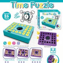 1PC Kids Timed Matching Puzzle Game, Parent-Child Interactive Toy, Early Education & Concentration Training Board Game - Multicolor - View 3