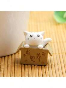 Cute Kitten Figurine, Decorative Accessory For Cross-Border Pet Lovers - Multicolor - View 5