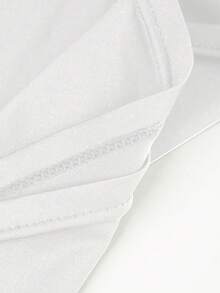 男士性感纯色修身无袖露背短款上衣，适合夜店穿着 - 白色 - 查看 8