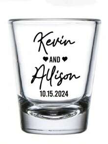 Customized Wedding Glasses, Photo Glasses, Customized Birthday Glasses, Customized Glassware, Customized 45ml Glasses, Customized Glassware, Personalized Glasses, Customized Gifts, Personalized Glassware, Personalized Glasses, Unique Wedding Favors, Personalized Face Party Favors, Face Printed Glasses - Transparent - View 18