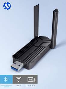 HP WIFI 6 AX300 USB WiFi Wireless Adapter WF100 Network Card 2.4G Wi-Fi Mini Dongle Receiver For PC/Laptop Win7/10/11 Drive Free - WF100 - View 13