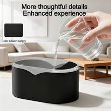 1个USB供电火焰造型香薰机，火焰加湿器，氛围灯，精油香薰灯，夜灯，适用于家庭卧室和办公室，家用加湿器，香薰机，时尚香薰机，现代加湿器，塑料材质，小巧便携，多功能灯，无焰加湿器，礼品之选，健康爱好者的理想之选 - 多色A - 查看 10