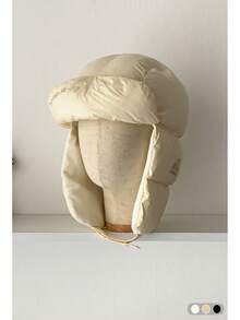 Down Ushanka Trapper Hat, Women's Winter Warm Hat, Riding Windproof Hat, Padded Earflap Aviator Hat, Detachable Lining, Waterproof Windproof, New Autumn/Winter, Unisex Warm Earflap Trapper Hat, Padded, Lightweight, Windproof, Earwarmer Men Winter Clothing - Multicolor - View 11