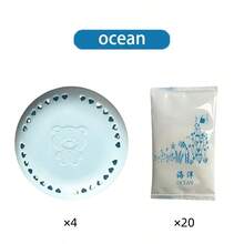 24 件装香薰除臭剂，持久留香浴室、卧室、车内、家居、卫生间固体空气清新剂 - 彩色 - 查看 29