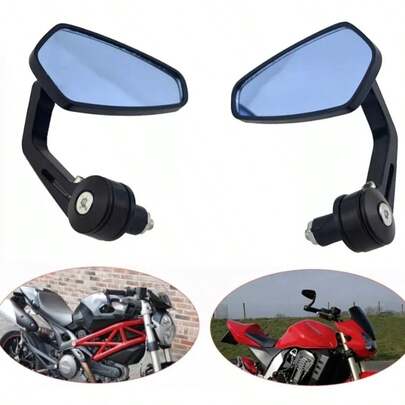2 Pz Espejos Moto Deportivos Street Cafe Racer Motocicleta
