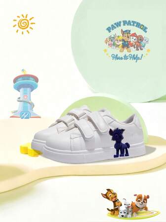 Paw Patrol Barnens Fashionabla Sneakers med Tecknat Mönster För Pojkar Och Flickor, Lämpliga För Vår/Sommar