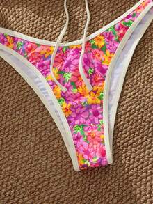 PEPPERMOLLY Women's Swimwear, Printed Bikini Set, Beachwear, Suitable For Summer, Beach Vacation - Multicolor - View 6