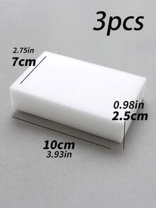 2/3/4/6/12/24pcs Disposable Sneaker Cleaning Sponge Pads, Magic Eraser For Shoes, Portable Wet Wipe For Shoe Cleaning And Care (Needs To Be Soaked In Water Before Use)