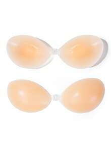 1 Piece Ladies' Waterproof Thickened Silicone Breast Petals For Small Breast Lift Up & Push In, Special For Wedding Photography