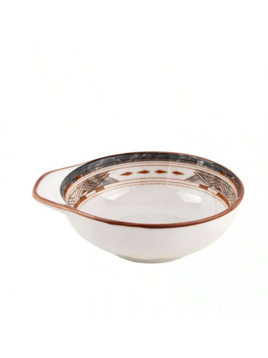 Plato Cerámico Textura Piedra Rúyí - Melard, 13x5cm