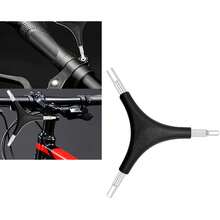Bicycle Repair Combination Portable Wrench Three-Pronged Outer Hexagonal Tool Y-Socket Wrench Mountain Bike Tool Y-Shaped 3 Way Hex Wrench Inner Hexagon Spanner 4/5/6mm For Outdoor Camping Cycling Mountain Bike Bicycle Maintance Repair Tool - Multicolor - View 10